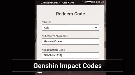 genshin code redeem|genshin code redeem website.